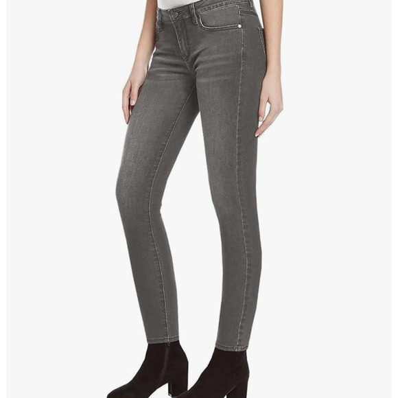 BUFFALO DAVID BITTON Jeans 1149879 Mid Rise Super Soft Skinny Gray Size 4/27 - Picture 3 of 12